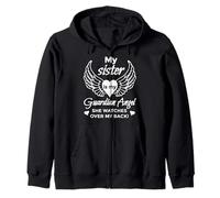 Camisa My Sister Is My Guardian Angel, In Memory of My Sister Sudadera con Capucha