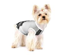 Camisa negra para perro con estampado de la Torre Eiffel de París, chaleco para razas pequeñas como chihuahuas, yorkies y cachorros