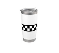 Camisa NYC New York Checker Taxi Taxi Taxi Taxi Taxi Taxi Taxi Vaso térmico de acero inoxidable de doble pared