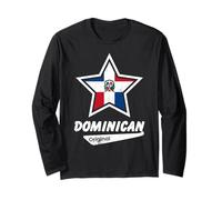 Camisa Orgullosa Dominicana Original | Bandera República Dominicana Manga Larga