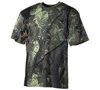 Camisa Outdoor Verde Cazador Camuflaje De Manga Corta T-Shirt M / Medium