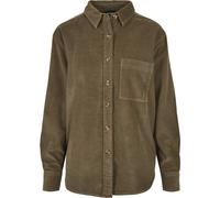 Camisa Oversized UrbanClassics Para Mujeres Chaqueta De Pana 100% Algodón