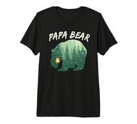 Camisa Papa Bear Bear In The Woods Dad Camiseta Premium