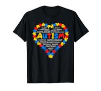 Camisa para Autismo, concienciación sobre el Autismo, Pieza de Rompecabezas para niños Camiseta gráfica económica