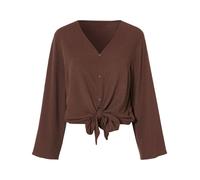 Camisa para mujer - Marrón#Tallas:L (46/48). Talla