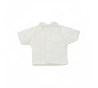 Camisa para Muñeca 1/12 Blusa Miniatura Ropa BJD Camiseta Figurita Manga Corta Botones de Aspecto Real Costura Fina Adecuada para Dioramas Sesiones Fotográficas , Color to 3