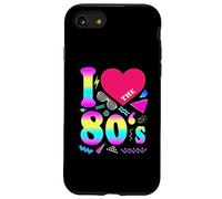 Camisa para niña de los años 80, Disfraz de Fiesta de cumpleaños para Mujer I Love The 80s Carcasa para iPhone SE (2020) / 7/8
