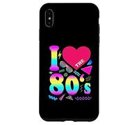 Camisa para niña de los años 80, Disfraz de Fiesta de cumpleaños para Mujer I Love The 80s Carcasa para iPhone XS MAX