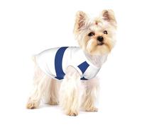 Camisa para perro con estampado de bandera finlandesa, chaleco para razas pequeñas como chihuahuas, yorkies y cachorros
