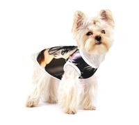 Camisa para perro con estampado de bulldog francés, chaleco para razas pequeñas como chihuahuas, yorkies y cachorros