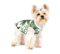 Camisa para perro con estampado de hierbas florecientes y plantas herbáceas, chaleco para razas pequeñas como chihuahuas, yorkies y cachorros