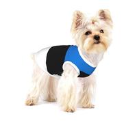 Camisa para perro con estampado de la bandera de Estonia, chaleco para razas pequeñas como chihuahuas, yorkies y cachorros