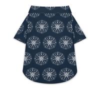 Camisa para Perro con los Signos del Zodiaco Horóscopo, Suave y Transpirable, Ropa de Verano con Botones, Ropa Transpirable para Mascotas, Uso Diario, Tallas S