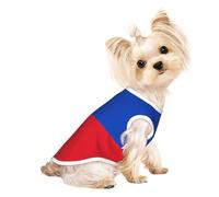 Camisa para perro pequeño con la bandera de Filipinas, camisa suave y transpirable para perros, gatos, niños y niñas, adecuada para mascotas pequeñas
