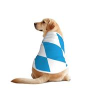 Camisa para perros grandes y medianos, con la bandera de la pastilla bávara, camiseta de malla transpirable para mascotas, perfecta para el uso diario y ocasiones especiales