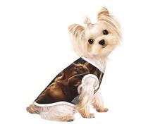 Camisa para perros pequeños con texto en inglés «Dogs at Christmas», suave y transpirable, para perros, gatos, niños, niñas, mascotas, adecuada para mascotas pequeñas
