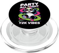 Camisa Party Panda para Toda la Noche Y2K Vibes Retro Panda Cool Dance PopSockets PopGrip para MagSafe
