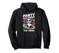 Camisa Party Panda para Toda la Noche Y2K Vibes Retro Panda Cool Dance Sudadera con Capucha