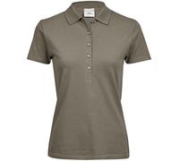 Camisa Polo De Algodón De Lujo Con Manga Corta Para Damas Tee Jays