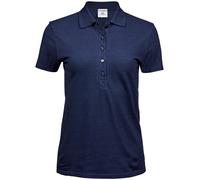 Camisa Polo De Algodón De Lujo Con Manga Corta Para Damas Tee Jays