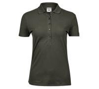 Camisa Polo De Algodón De Lujo Con Manga Corta Para Damas Tee Jays