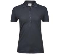 Camisa Polo De Algodón De Lujo Con Manga Corta Para Damas Tee Jays