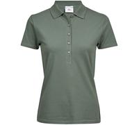 Camisa Polo De Algodón De Lujo Con Manga Corta Para Damas Tee Jays