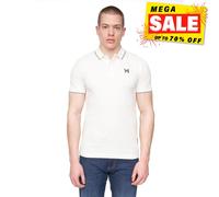Camisa Polo De Botón Henleys Para Hombre Casual Y Cómoda Blanca