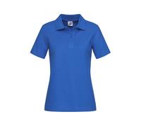 Camisa Polo De Manga Corta Básica Para Mujeres Stedman De Cotton