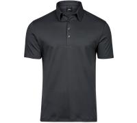 Camisa Polo De Manga Corta De Algodón Pima Tee Jays Negra Gris Blanca O Azul