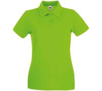 Camisa Polo De Manga Corta Premium Lady-Fit Fruit Of The Loom De Algodón XS-XXL