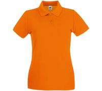 Camisa Polo De Manga Corta Premium Lady-Fit Fruit Of The Loom De Algodón XS-XXL
