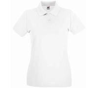 Camisa Polo De Manga Corta Premium Lady-Fit Fruit Of The Loom De Algodón XS-XXL