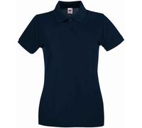 Camisa Polo De Manga Corta Premium Lady-Fit Fruit Of The Loom De Algodón XS-XXL
