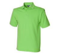 Camisa Polo De Piqué De Poliéster/Cotón De Manga Corta Henbury H400