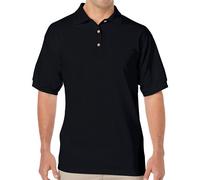 Camisa Polo De Poliéster Y Algodón Gildan De Manga Corta Jersey Suave DryBlend