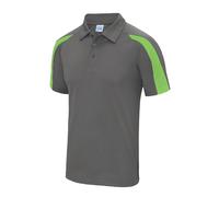 Camisa Polo Deportiva Con Contraste De Poliéster Texturizado Y Transpirable