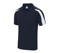 Camisa Polo Deportiva Con Contraste De Poliéster Texturizado Y Transpirable