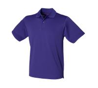 Camisa Polo Deportiva Henbury De Manga Corta Transpirable Coolplus XXS - 5XL