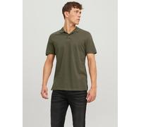 Camisa Polo Jack & Jones Hombre Lisa Camiseta Piqué con Cuello