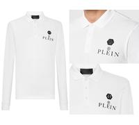 Camisa Polo Philipp Plein Camiseta De Cuero Con Parche Hexagonal PP Nueva 5XL