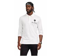Camisa Polo Philipp Plein Camiseta De Cuero Con Parche Hexagonal PP Nueva L