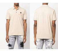 Camisa Polo Philipp Plein Polo Hemd SS Con Parche Logo T-Shirt Top 4XL