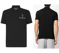 Camisa Polo Philipp Plein Polo Hemd SS Con Parche Logo T-Shirt Top 5XL