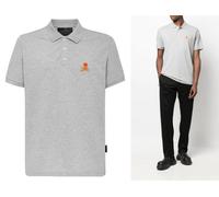 Camisa Polo Philipp Plein SS Con Logo De Calavera Nueva M