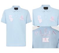 Camisa Polo Philipp Plein SS Multi Skull Logo T-Shirt M