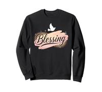 Camisa Que Dice bendición Camiseta Simple Acción de Gracias Sudadera