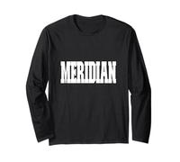 Camisa Que Dice meridiano para Hombres, Mujeres y niños Manga Larga