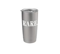 Camisa que dice rara: un diseño que dice raro Vaso térmico de acero inoxidable de doble pared