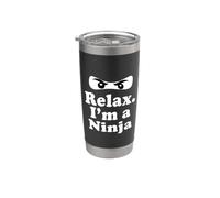 Camisa Relax I'm a Ninja Vaso térmico de acero inoxidable de doble pared